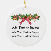 12 kerstdagen keramisch ornament (Achterkant)