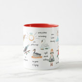 12 kerstdagen mok (Midden)