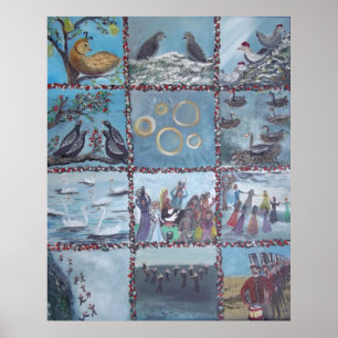 12 kerstdagen poster