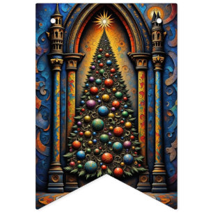 12 kerstdagen vlaggetjes