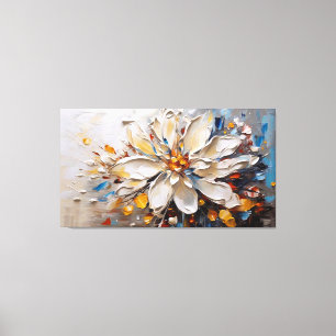 12.Kleurrijke Natur Impasto schilderij ARTV Canvas Afdruk