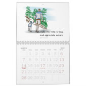 12 leçons de calendrier de papa (Mar 2027)