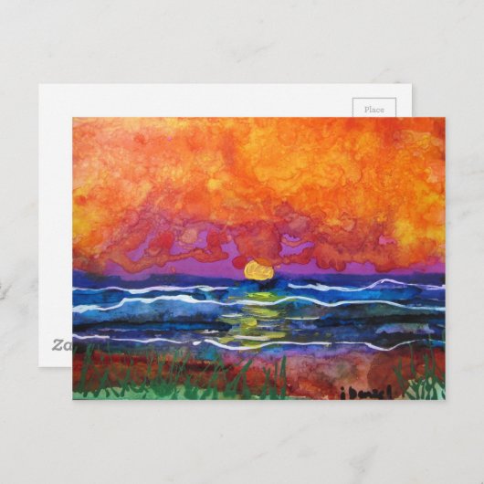 12.LightmFire copy Briefkaart (Voorkant / Achterkant)