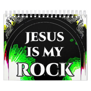 12-maandelijkse Christelijke olieverf! Kalender