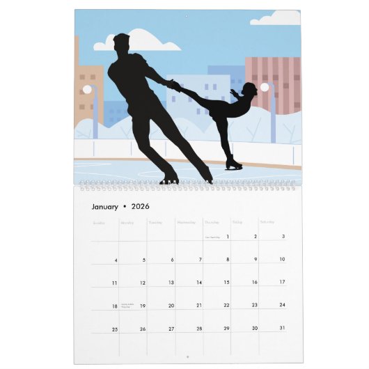 12-maandelijkse kalender (Jan 2026)