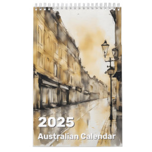 12 maanden Australische kalender
