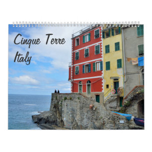 12 maanden Cinque Terre, Italië Foto kalender