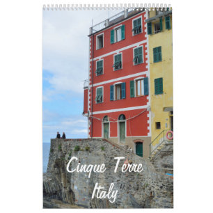 12 maanden Cinque Terre, Italië fotokalender Kalender