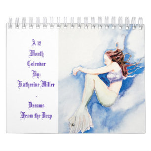 12 maanden dromen van de diepe agenda kalender