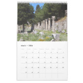 12 maanden Ephesus, kalender Turkije (Mar 2026)