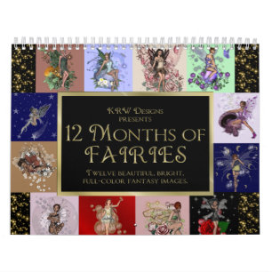 12 maanden Fairies 2010 KRW Kalender