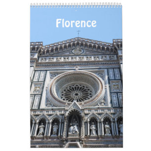12 maanden Florence, Italië Foto kalender