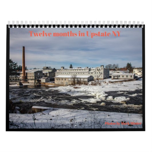 12 maanden in Central NY-agenda Kalender (Hoes)