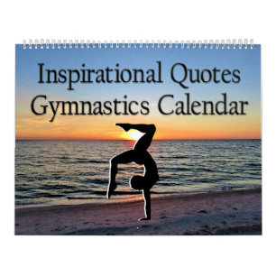 12 MAANDEN INSPIREREND QUOTES GYMNASTIEK KALENDER