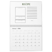12 maanden kalender van Recept Kaarten (Jan 2026)