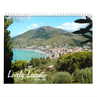 12 maanden Levanto, Italië kalender