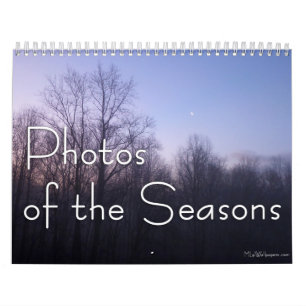12 maanden met foto's van de seizoenen, 11e editie kalender