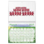 12 maanden mieren kalender (Mar 2027)