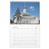 12 maanden Moskou VDNKh Kalender (Jan 2026)