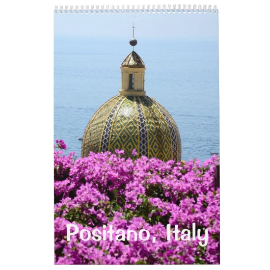 12 maanden Positano Kalender (Hoes)