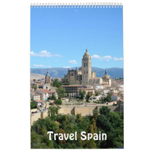 12 maanden Reizen Spanje Fotokalender Kalender