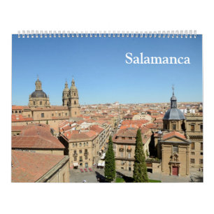 12 maanden Salamanca, Spanje fotokalender Kalender