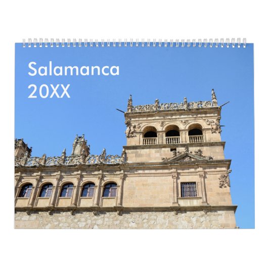 12 maanden Salamanca, Spanje Kalender (Hoes)