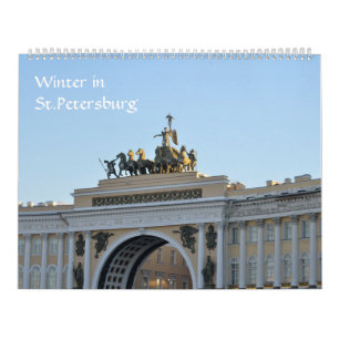 12 maanden Sint-Petersburg Kalender