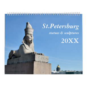 12 maanden Sint-Petersburg Kalender