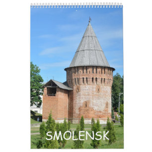 12 maanden Smolensk, Rusland Kalender