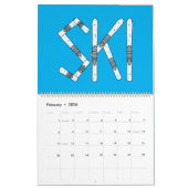 12 maanden sportkalender kalender (Feb 2026)