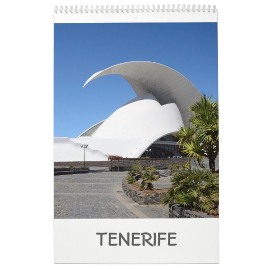 12 maanden Tenerife Kalender (Hoes)