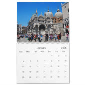 12 maanden Venice Photo Calendar Kalender (Jan 2026)