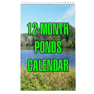 12-Maanden Vijvers Kalender