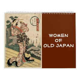 12 maanden Vrouwen uit het Oude Japan (Japanse kun Kalender