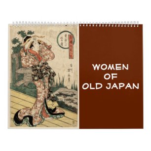 12 maanden Vrouwen van het Oude Japan (Japanse kun Kalender