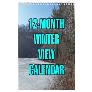 12-Maanden Winterbeeld Kalender