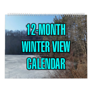 12-Maanden Winteroverzicht Kalender