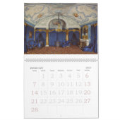 12-maands interieurs van het winterpaleis kalender (Feb 2027)