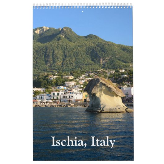 12-maands Ischia Wall Agenda Kalender (Hoes)