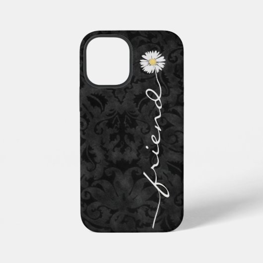 12 Mini Ami Daisy sur Coque Case-Mate pour iPhone en damas (Verso)