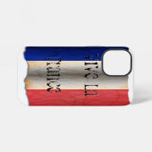 12 Mini Drapeau de la France Case-Mate Coque iPhone (Verso Horizontal)