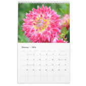 12 mois beau calendrier photo Dahlia (Feb 2026)