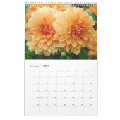 12 mois beau calendrier photo Dahlia (Jan 2026)