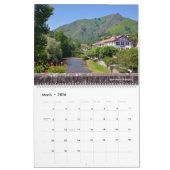 12 mois calendrier des paysages de France (Mar 2026)