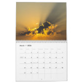 12 mois de calendrier de couchers du soleil (Mar 2026)