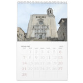 12 mois Eglises Mur photo Calendrier (Feb 2027)