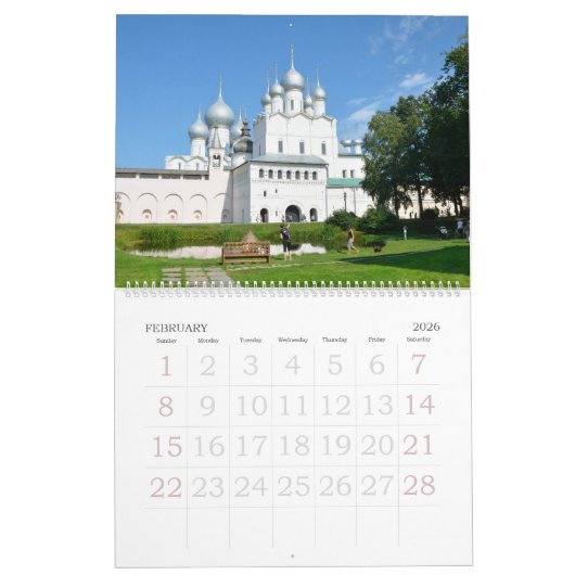 12 mois Rostov, Russie Calendrier photo (Feb 2026)