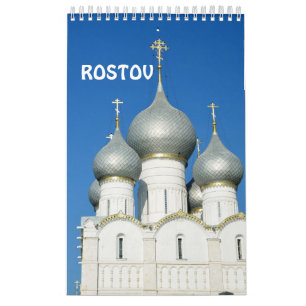 12 mois Rostov, Russie Calendrier photo