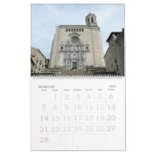 12 mois Voyage Girona mur Calendrier (Feb 2027)